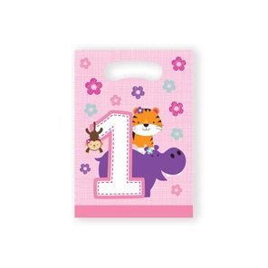 Uitdeelzakjes one is fun girl (8st)