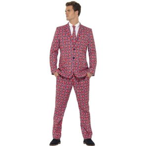 Union jack uk costume