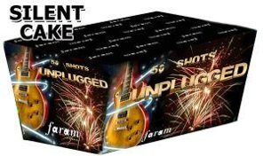 Unplugged 50 shots silent fireworks battery