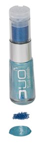 Vernis ongles et rouge à lèvres bleu