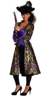 Veste pirate de luxe pour dames