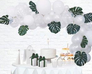 White balloon bow 4m
