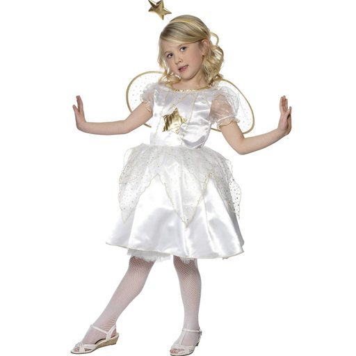 Witte engel kostuum voor meisjes