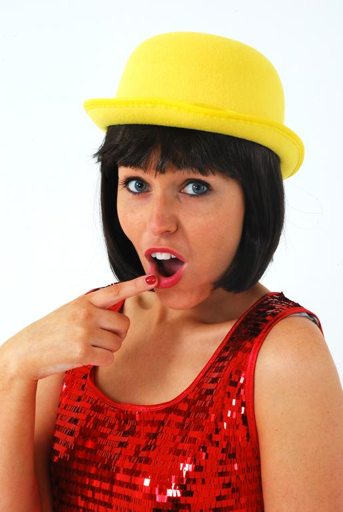 Yellow sales bowler hat
