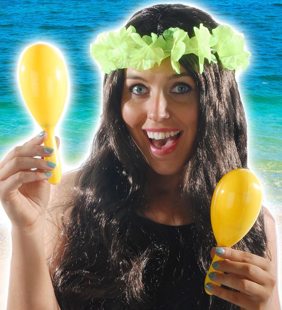 Yellow maracas