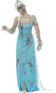 Zombie verkleed jurk Frozen to death
