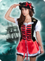 Admiral Pirate costume for women