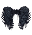 Ailes de luxe noires pour Halloween
