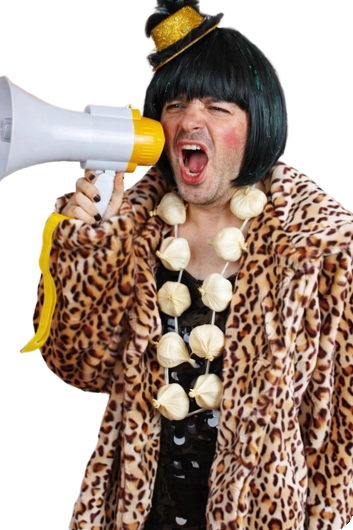 Ajuin Halsketting - Grappig Feest Accessoire