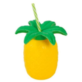 Ananas beker met rietje