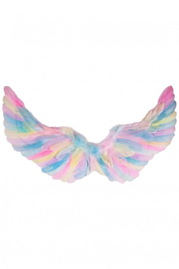 Angel wings 35 x 60 feathers multicolored