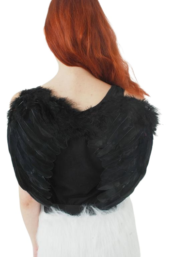 Angel Wings Small Black