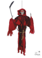 Animated doll hanging scythe - 66 cm