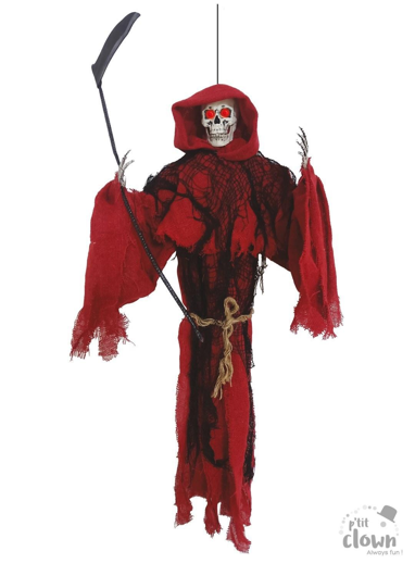 Animated doll hanging scythe - 66 cm