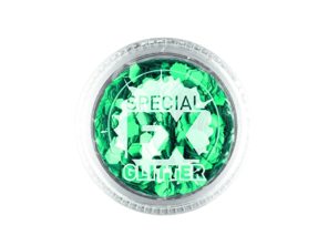 aqua confetti glitter