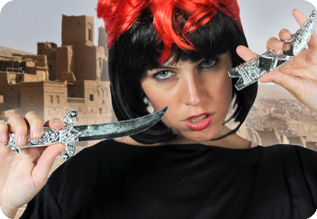 Arabische sultan dolk plastic