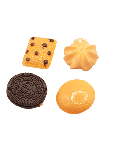 assortiment de biscuits à pince à cheveux