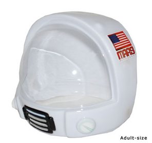 astronaut's helmet