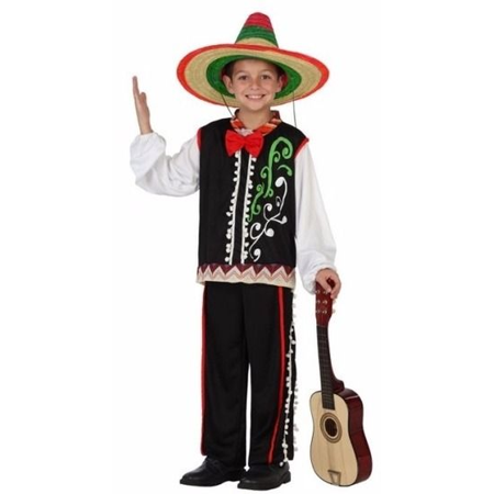 Authentiek Jongens Mariachi Ensemble - Mexicaanse Feestkleding