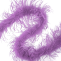 Autruche boa clair violet