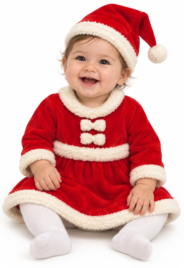 Baby Christmas dress for a girl