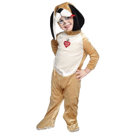 Baby Hondje pluche dier kostuum
