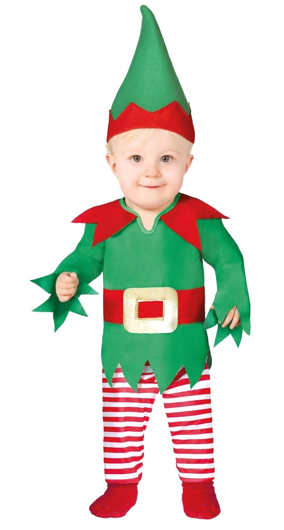 baby kostuum kerst elfje
