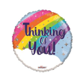Ballon en aluminium ECO Thinking of You (46cm)