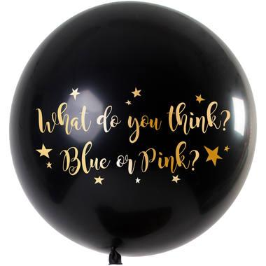 Ballon Gender Reveal Girl Metallic - 90cm