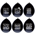 Ballonnen Drink quotes 30cm 6st