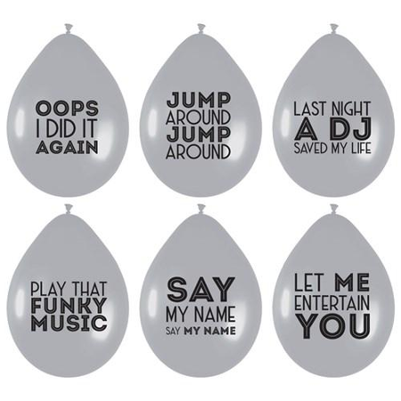 Ballonnen Song quotes 30cm 6st