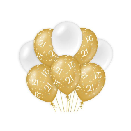 Ballonnen verjaardag 21 jaar