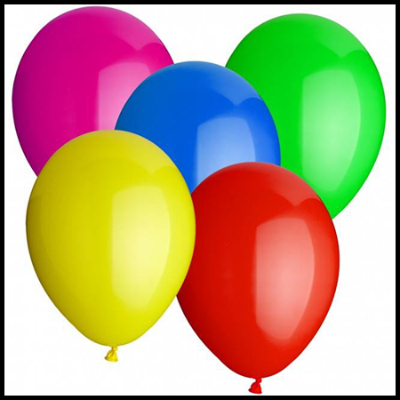 Ballons 12 stuks mix kleuren