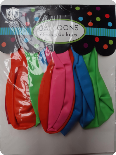 Ballons 12 stuks mix kleuren