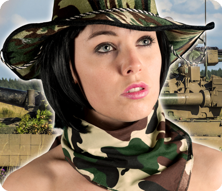 Bandana sjaal camouflage