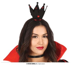 bandeau couronne noire