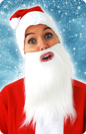 Barbe blanche 30 cm