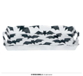 bat dish 29x15x3.5 cm plastic