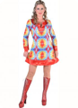 Batik dress hippie 60 's