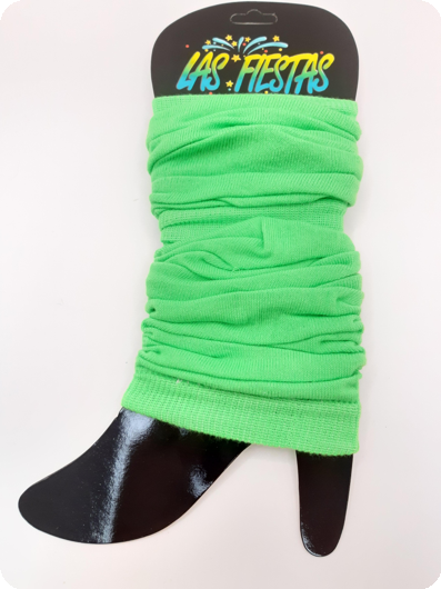 Beenwarmers classic fluo groen