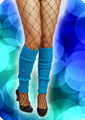 Beenwarmers party turquoise