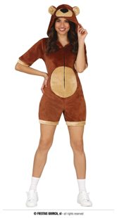 beer verkleedpak dames met shortje