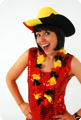 Belgian hawaiian wreath