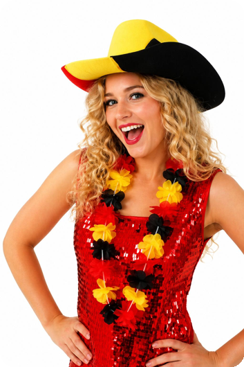 Belgian hawaiian wreath