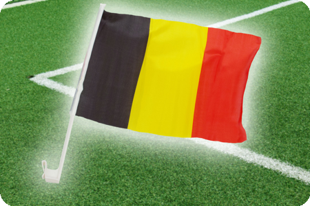 Belgische Supporter Autoflag