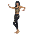 belly dancer top with bubbles