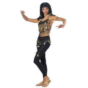 belly dancer top with bubbles