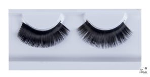 black eyelashes