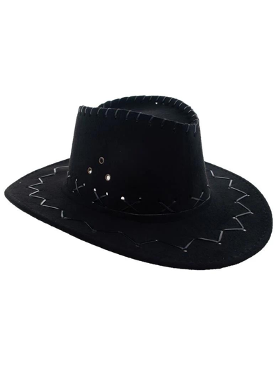 Black luxury cowboy hat
