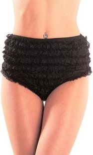 black panties with lace